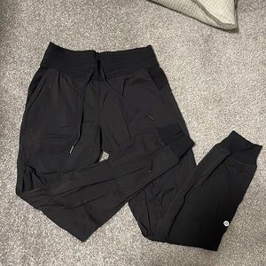 Black dance to studio joggers